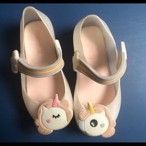 Mini Melissa ultra girl Unicorn Jelly Flat
